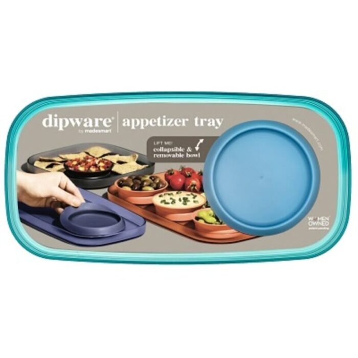 dipware appetizer tray turquoise 240605051448