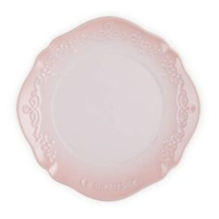 eternity lace plate 22cm shell pink 240901123849