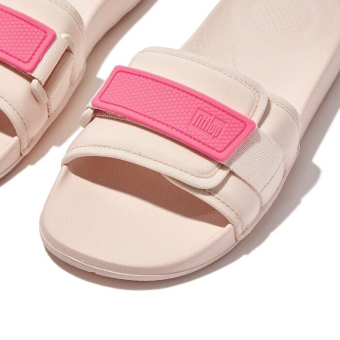 fitflop iqushion adjustable water resistant pool slides rose foampop pink fw1 a43 241001113222 3