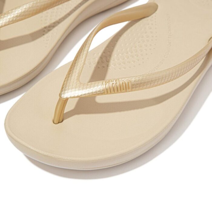 fitflop iqushion ergonomic flip flops gold e54 010 241001112955 2