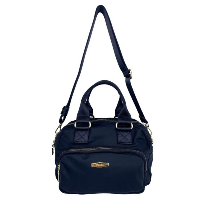 melco nylon two compartment satchel black 230728091628 4