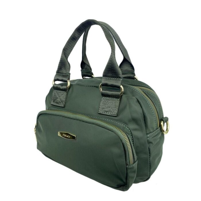 melco nylon two compartment satchel khaki 240213104030 1