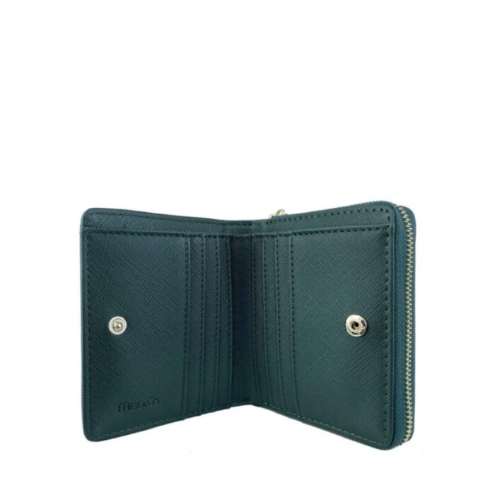 melco saffiano effect bifold zip coin card wallet 230707015227 1