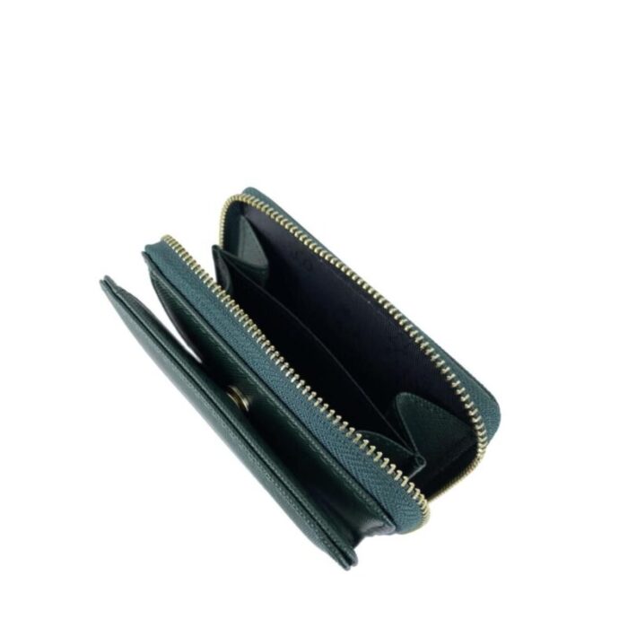 melco saffiano effect bifold zip coin card wallet 230707015227 4