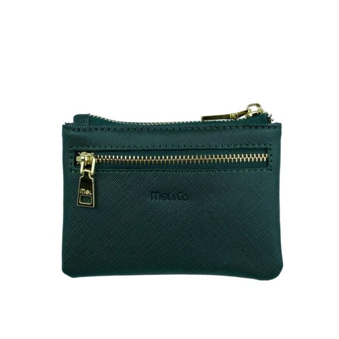 melco saffiano effect front flap pocket pouch with keyring mf1589a ftgn 240105042941 1