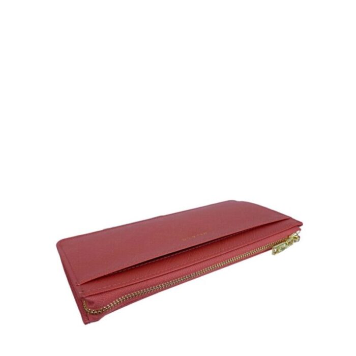 melco saffiano effect slim long wallet coral 240426092448 4