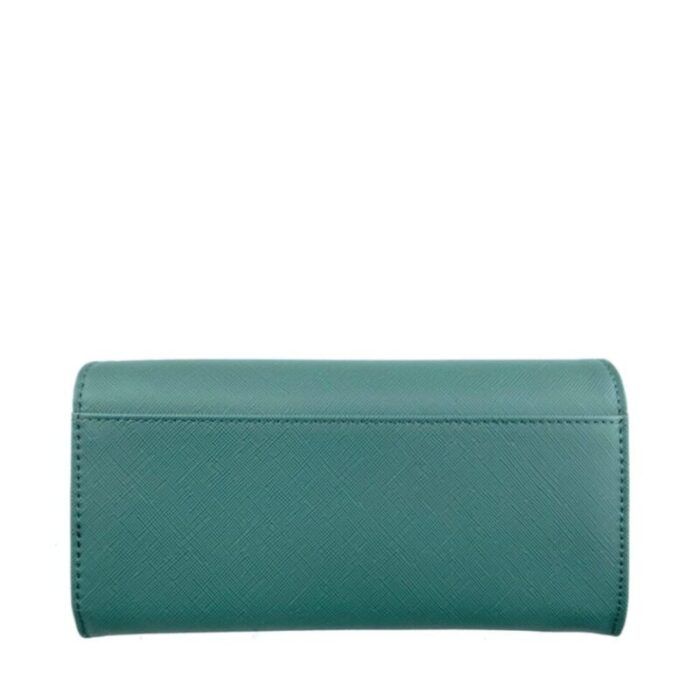 melco saffiano leatherette basic flap long wallet sea green 240822053458 1