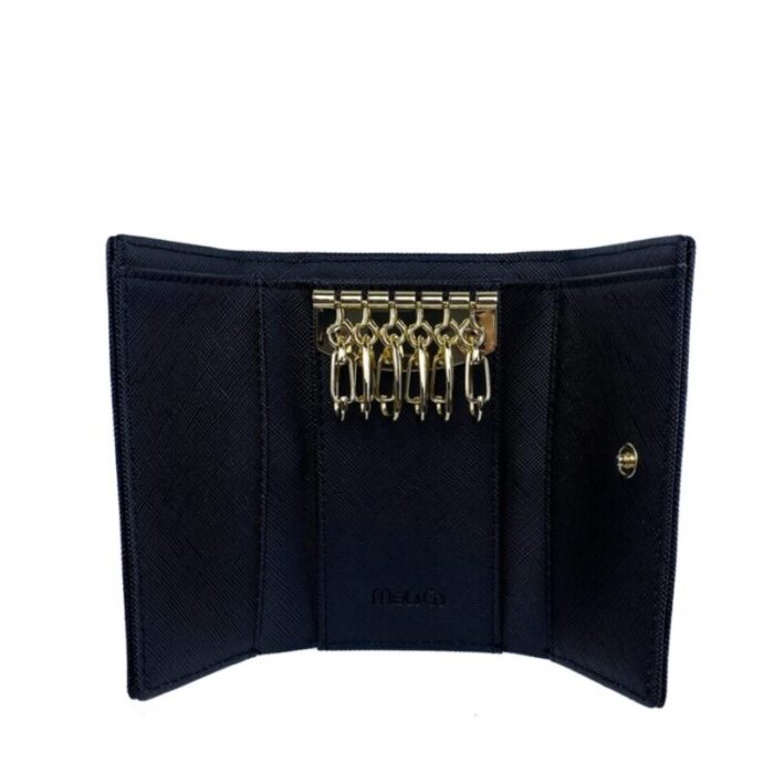 melco saffiano leatherette basic key pouch black 240426092439 4