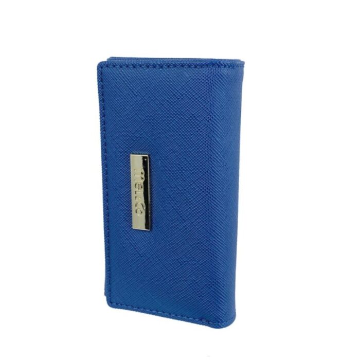 melco saffiano leatherette basic key pouch blue 230925060701 1