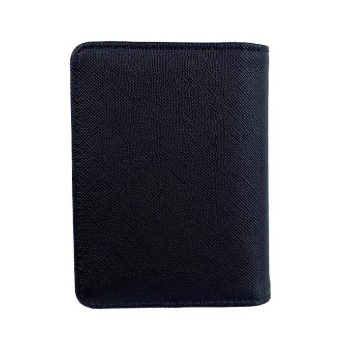 melco saffiano leatherette bifold card holder black 240426092446 3