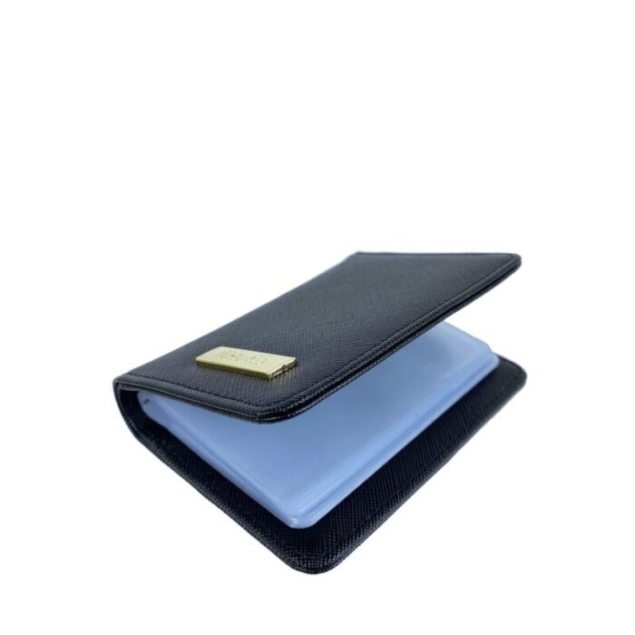 melco saffiano leatherette bifold card holder black 240426092446 4