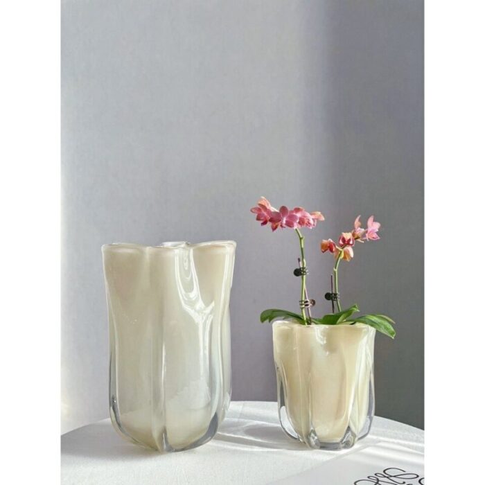 parson vase h 18cm creme 241015100255