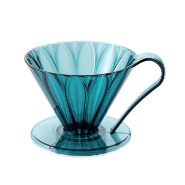 tritan cone shaped flower dripper clear blue green cup4 240923012857