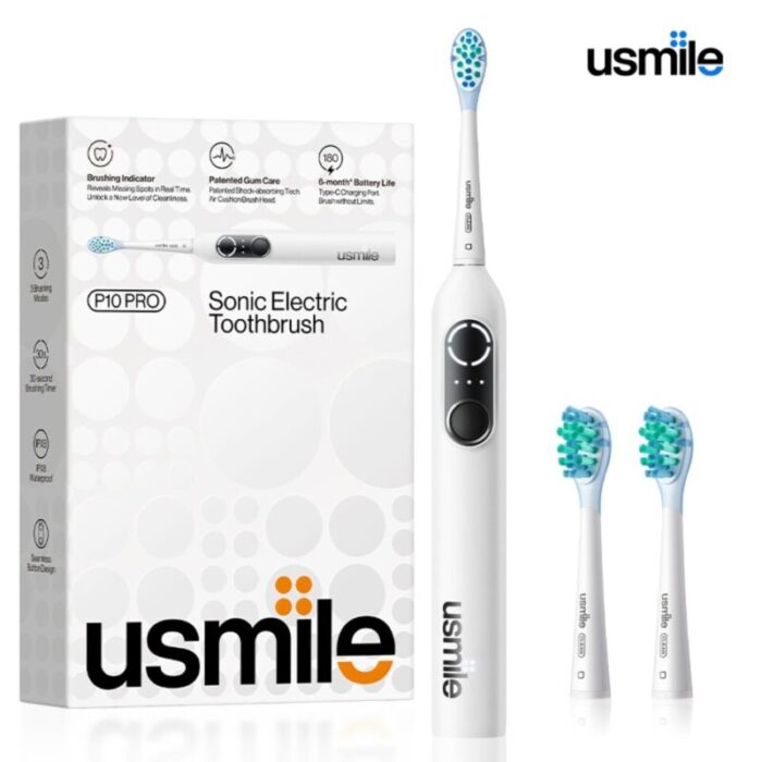 usmile p10 pro smart electric toothbrush white 240722044818