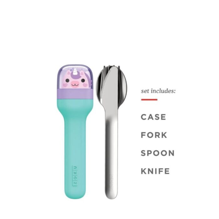 zoku kid pocket utensil set teal 240624112200 1